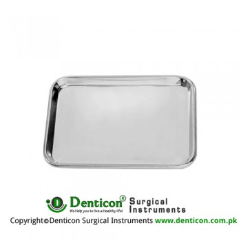 Instrument Tray Stainless Steel, Size 400 x 270 x 20 mm
